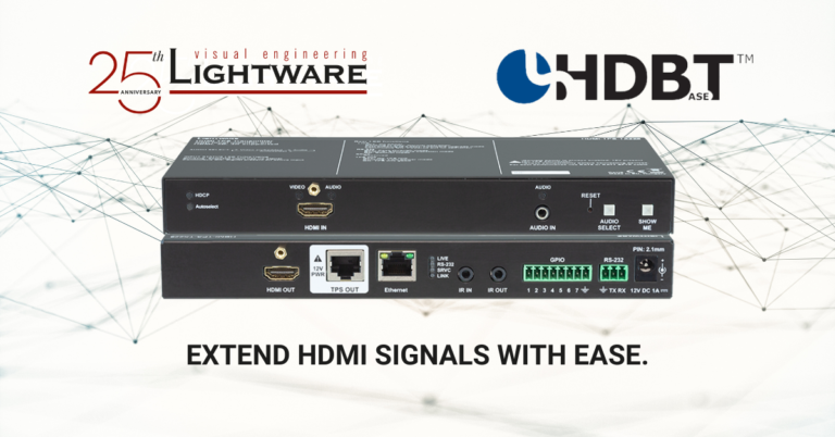 Lightware invests in HDBaseT solutions for AV professionals